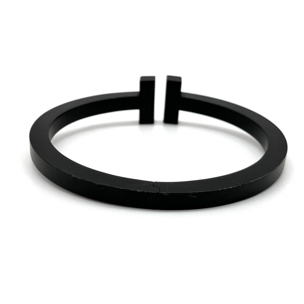TIFFANY &Co. T Square Bangle SS Black