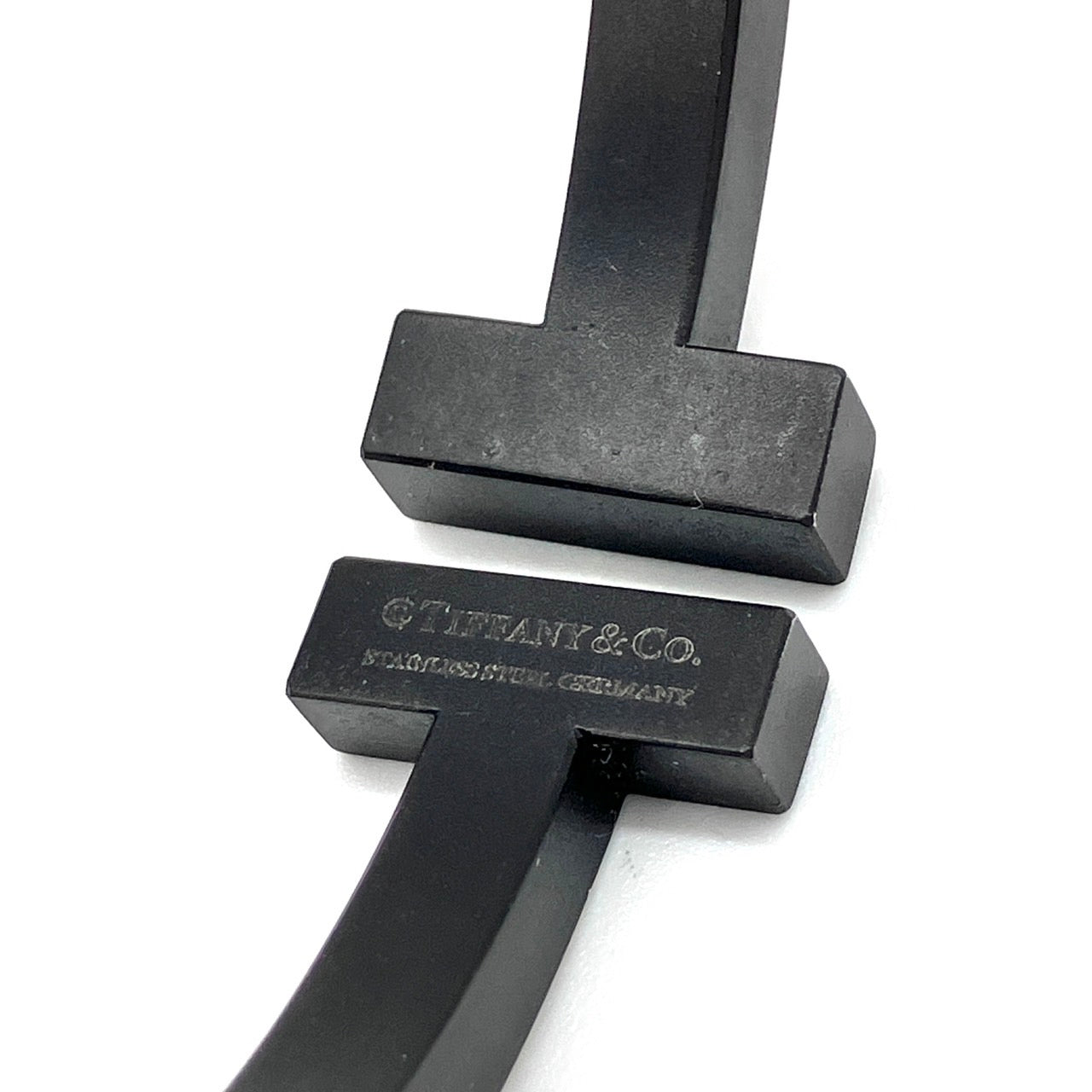 TIFFANY &Co. T Square Bangle SS Black