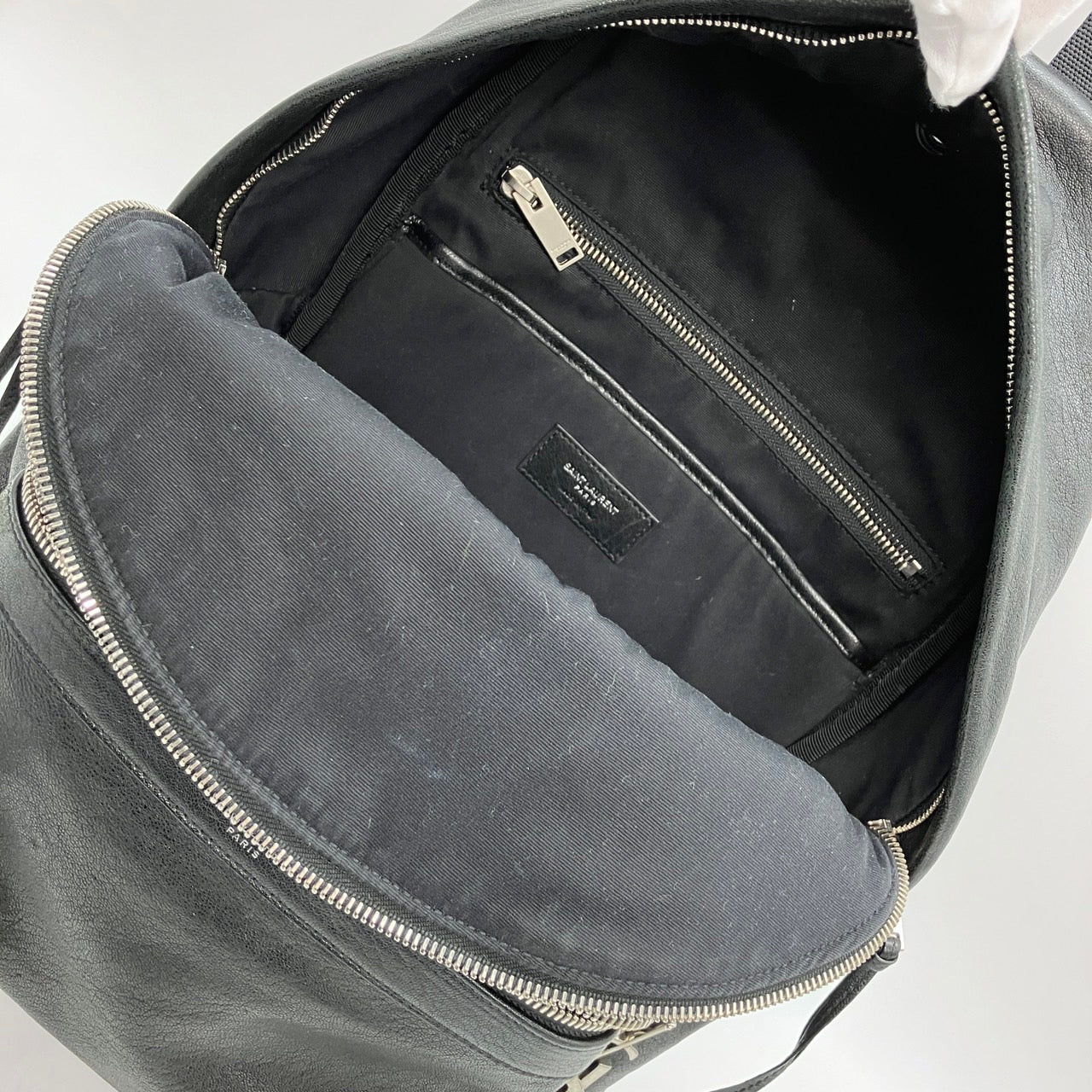 YVES SAINT LAURENT Leather Backpack