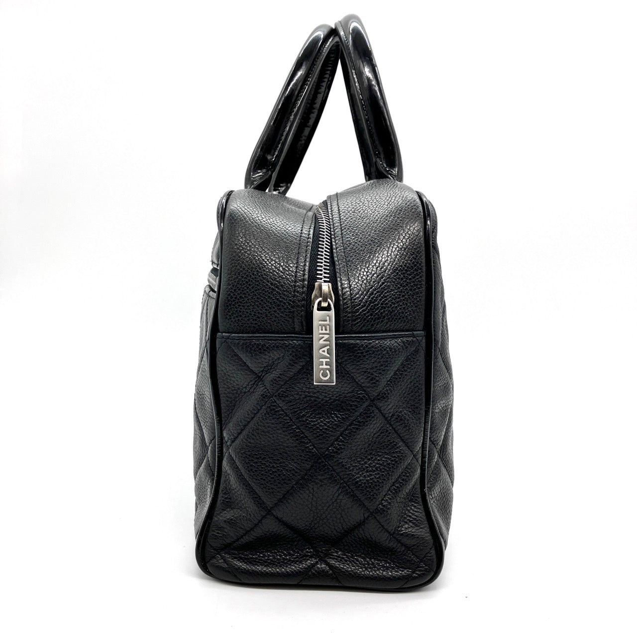 CHANEL Caviar Bowling bag