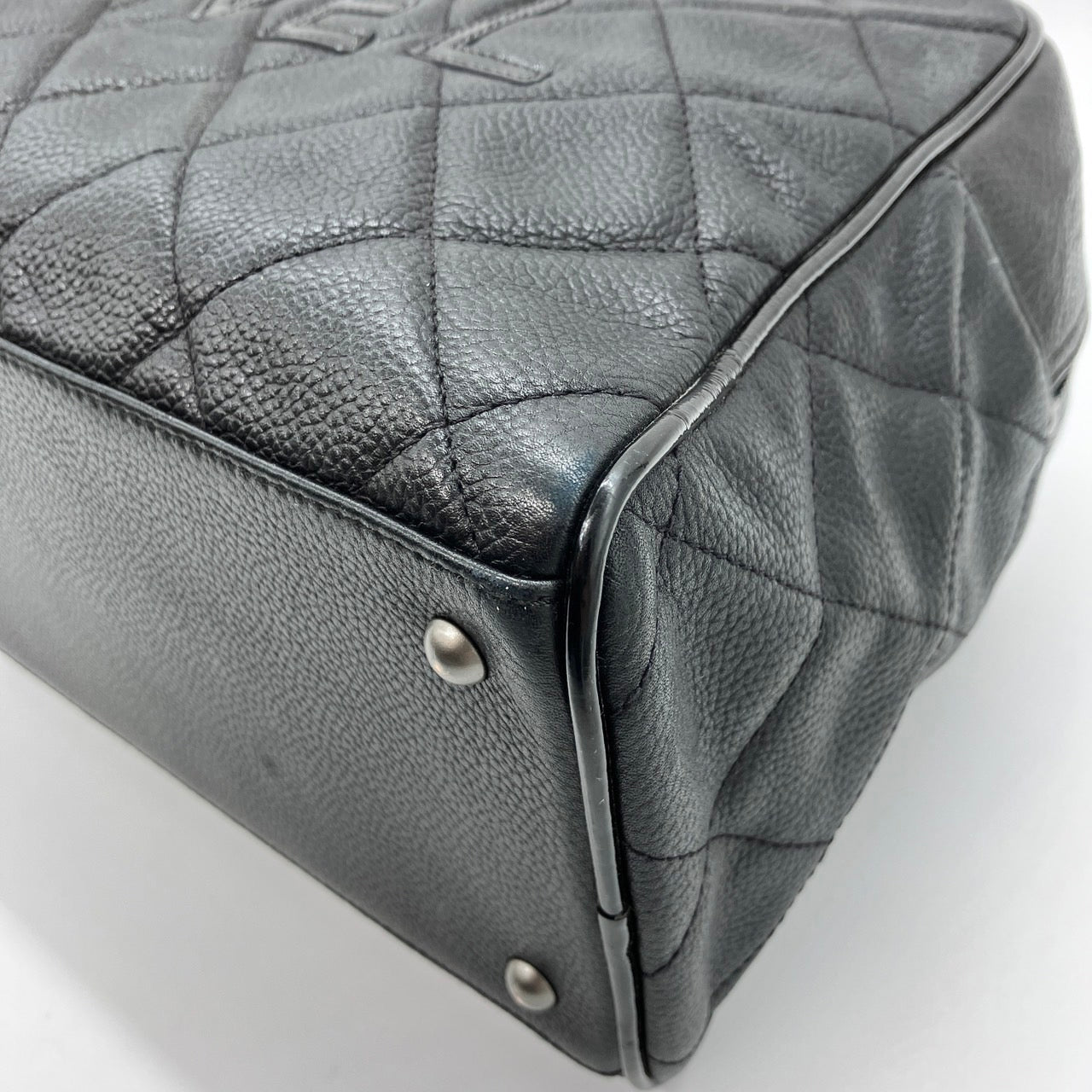 CHANEL Caviar Bowling bag