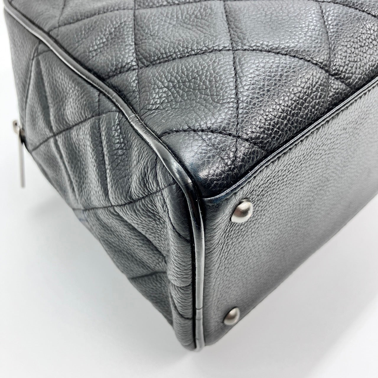 CHANEL Caviar Bowling bag