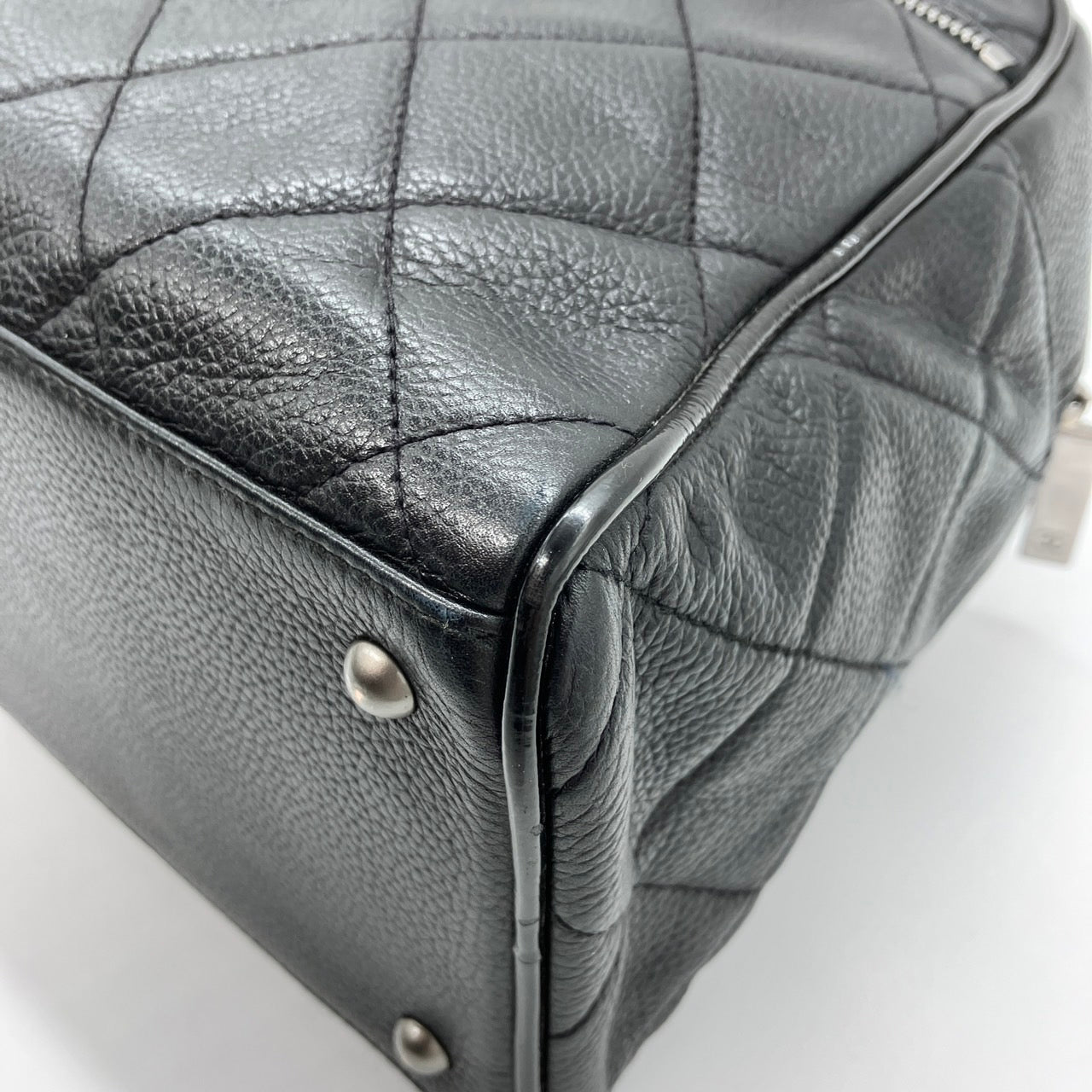 CHANEL Caviar Bowling bag