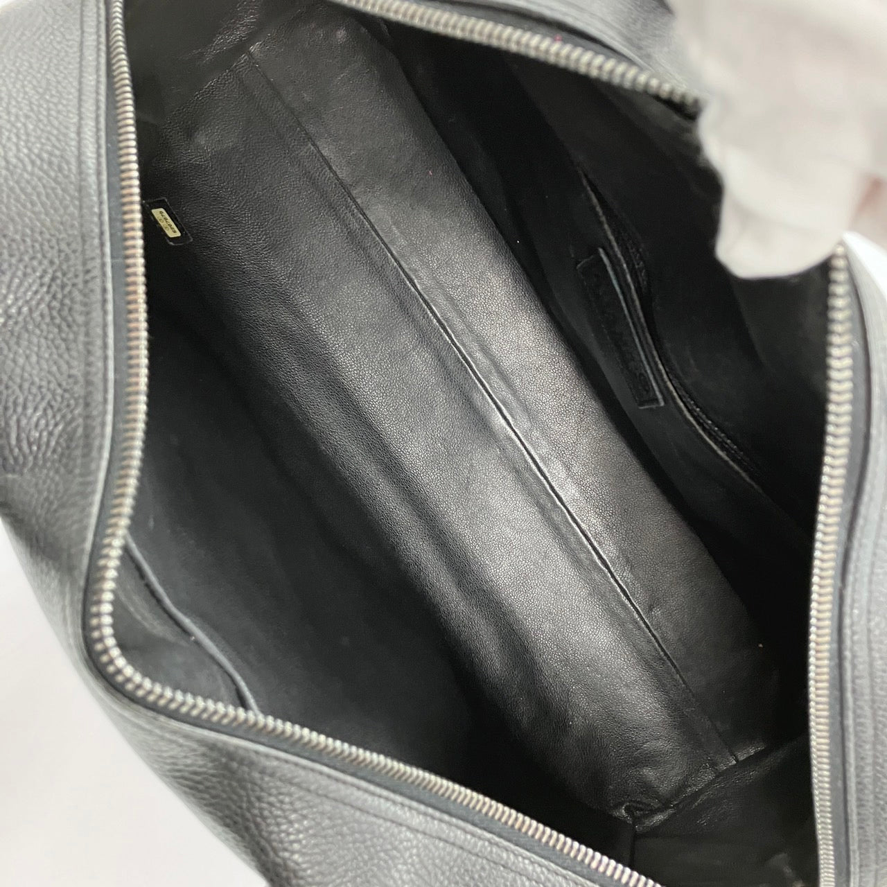 CHANEL Caviar Bowling bag