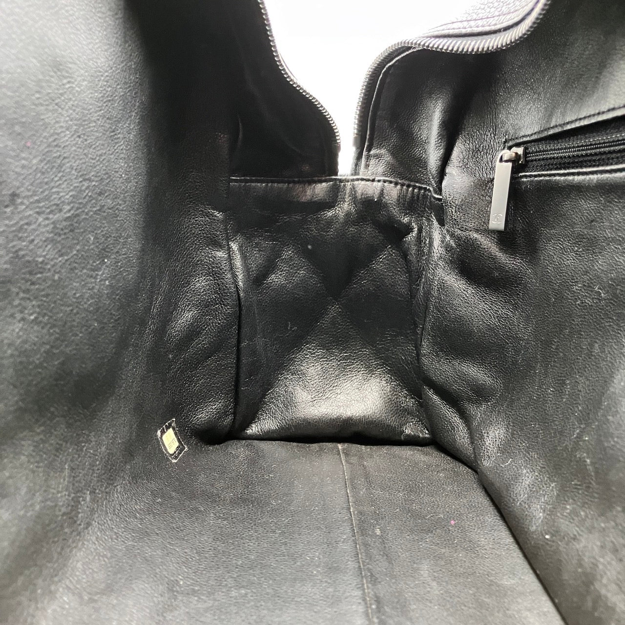CHANEL Caviar Bowling bag