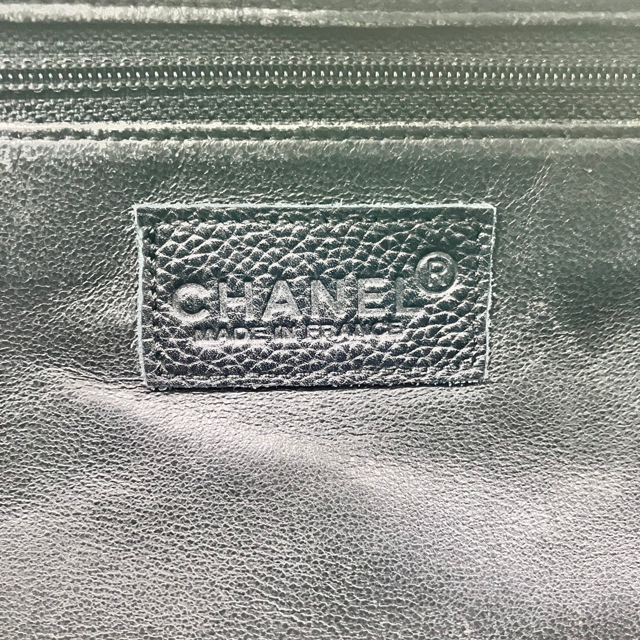 CHANEL Caviar Bowling bag