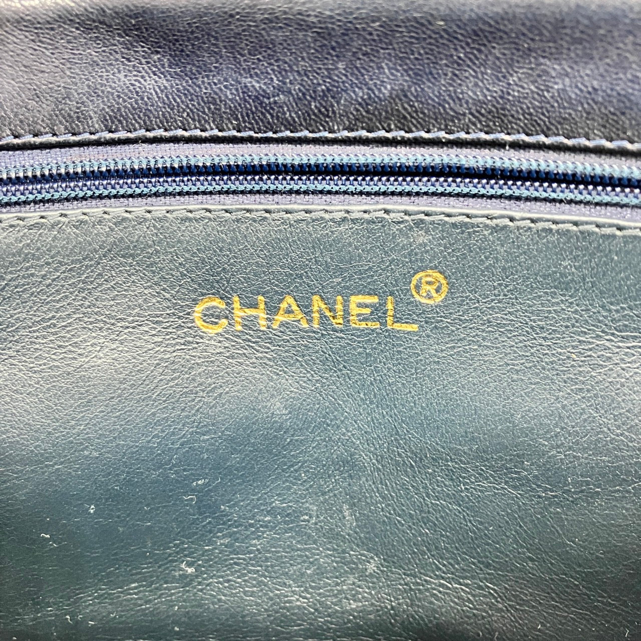 CHANEL Lambskin push lock Chain shoulder