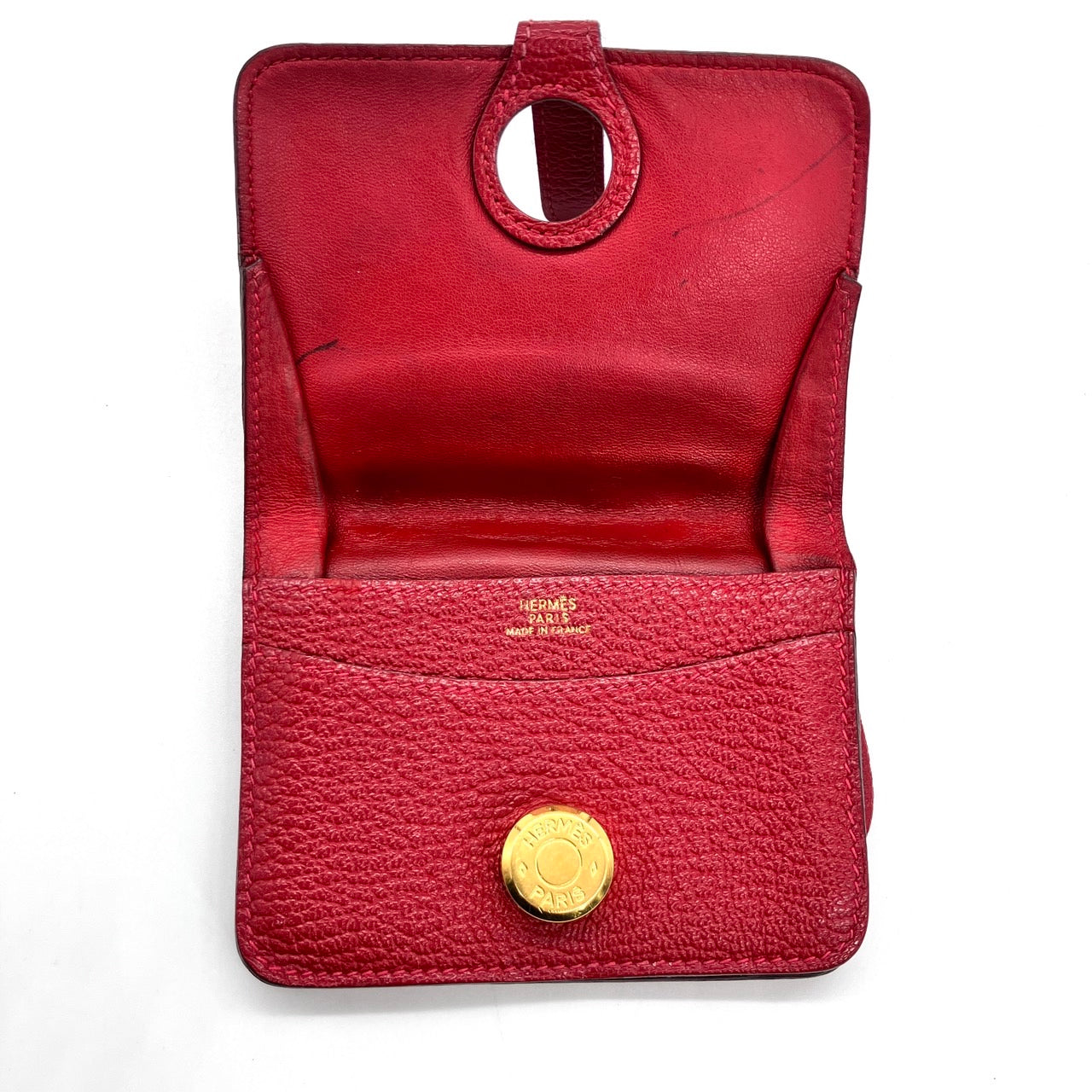 HERMES Dogon coin case No engraving