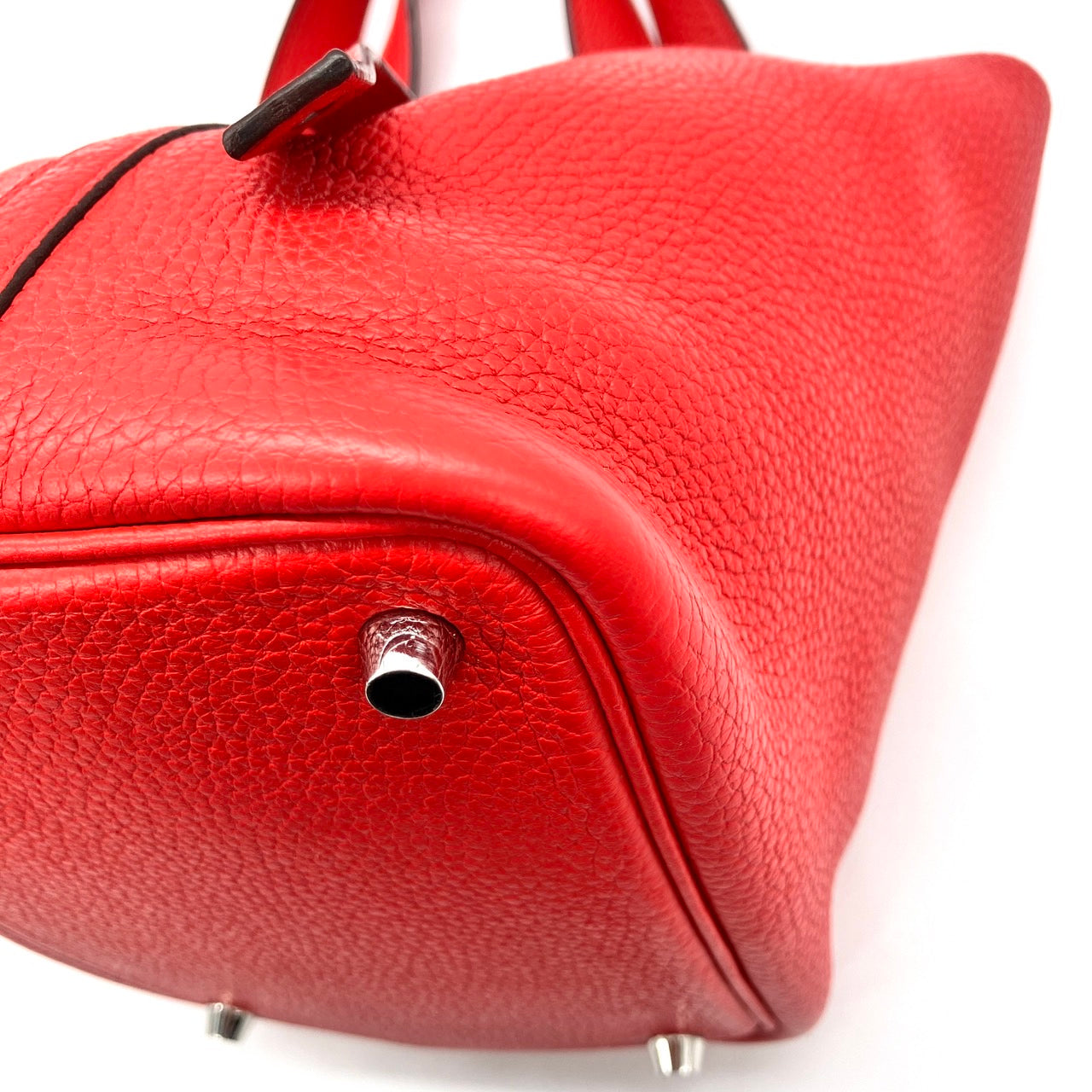 HERMES Picotin Lock PM Rouge Kazak