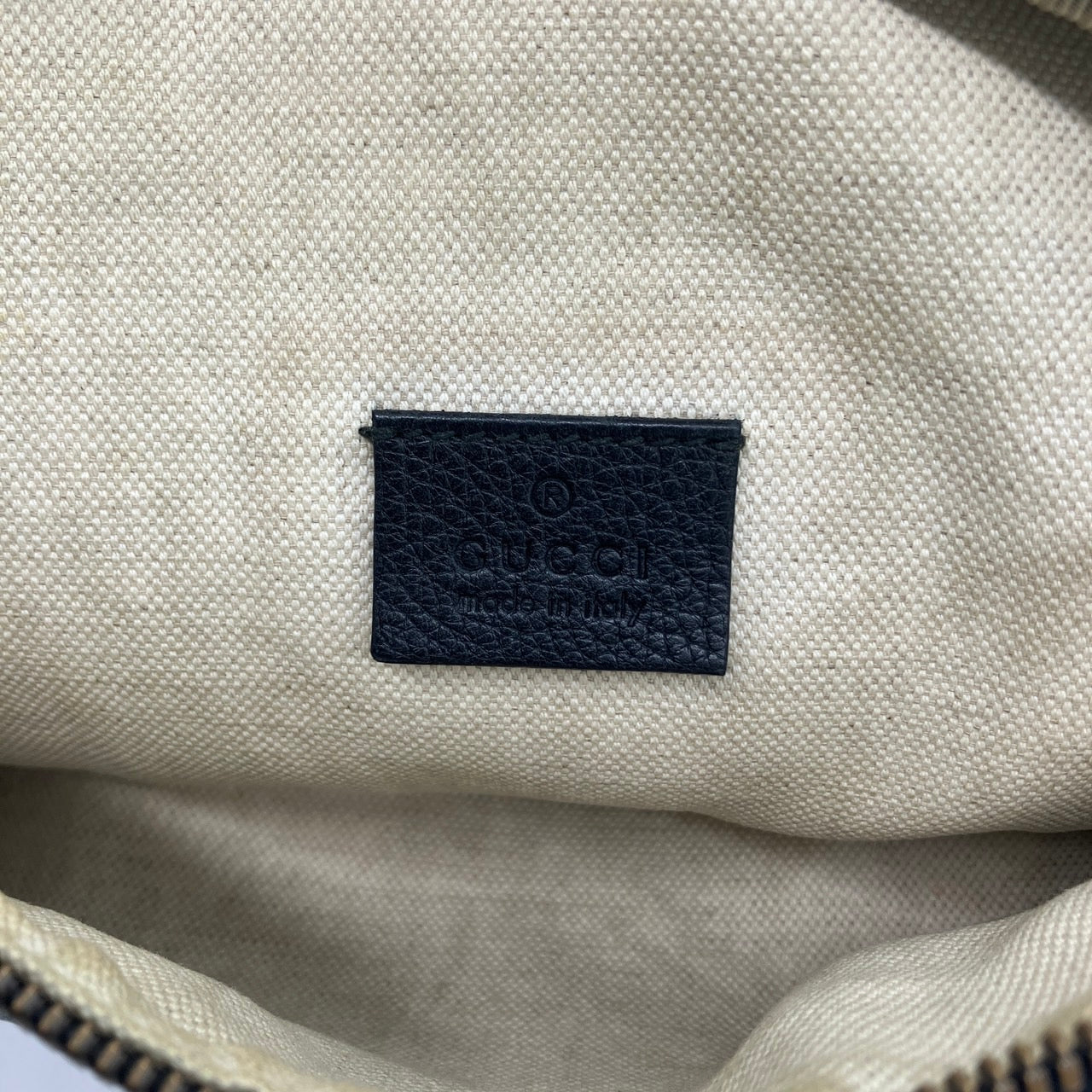 GUCCI Logo Print Body Bag