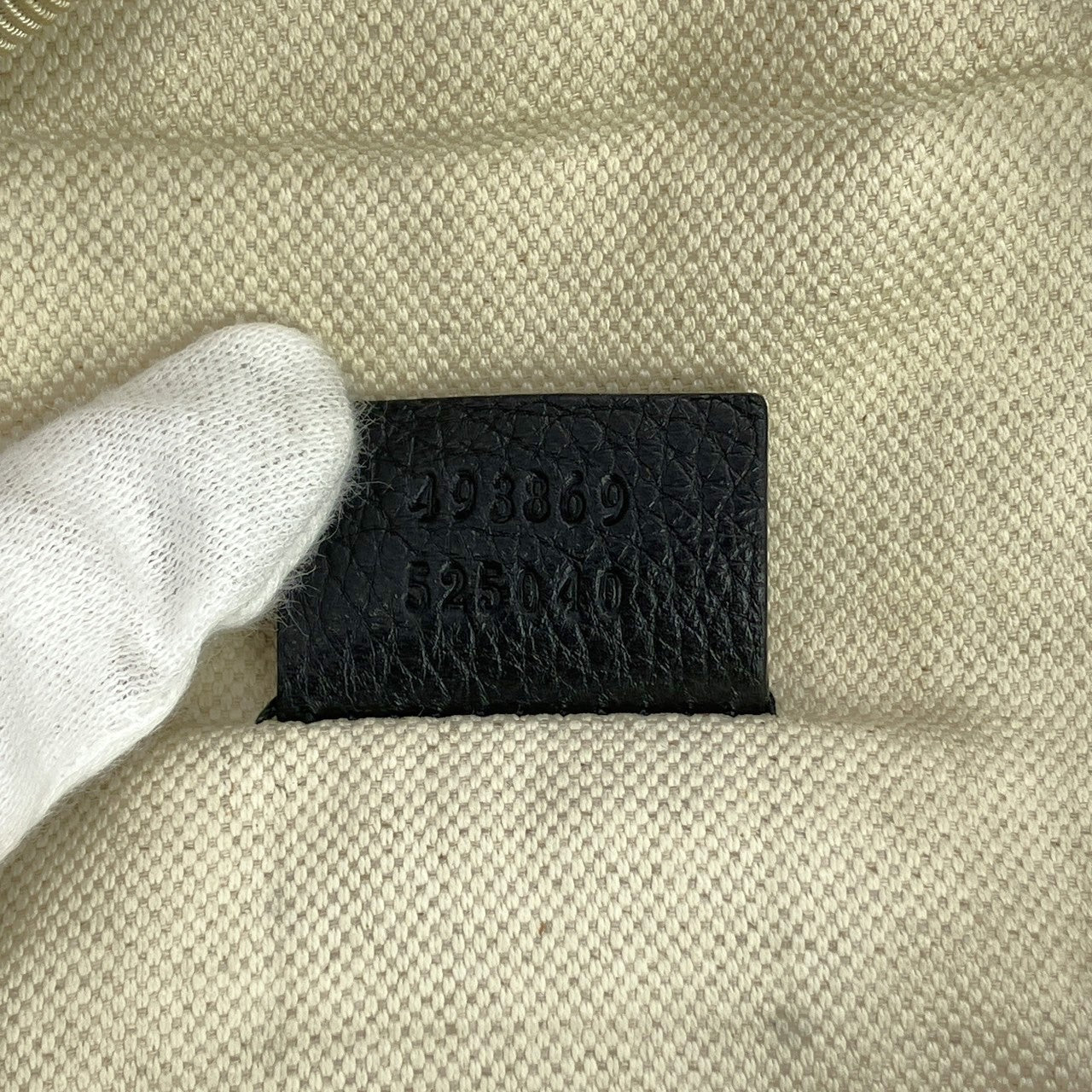 GUCCI Logo Print Body Bag