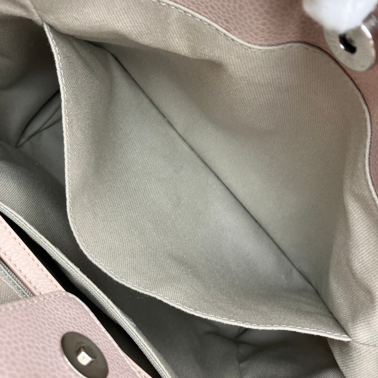 CHANEL Deauville chain tote bag