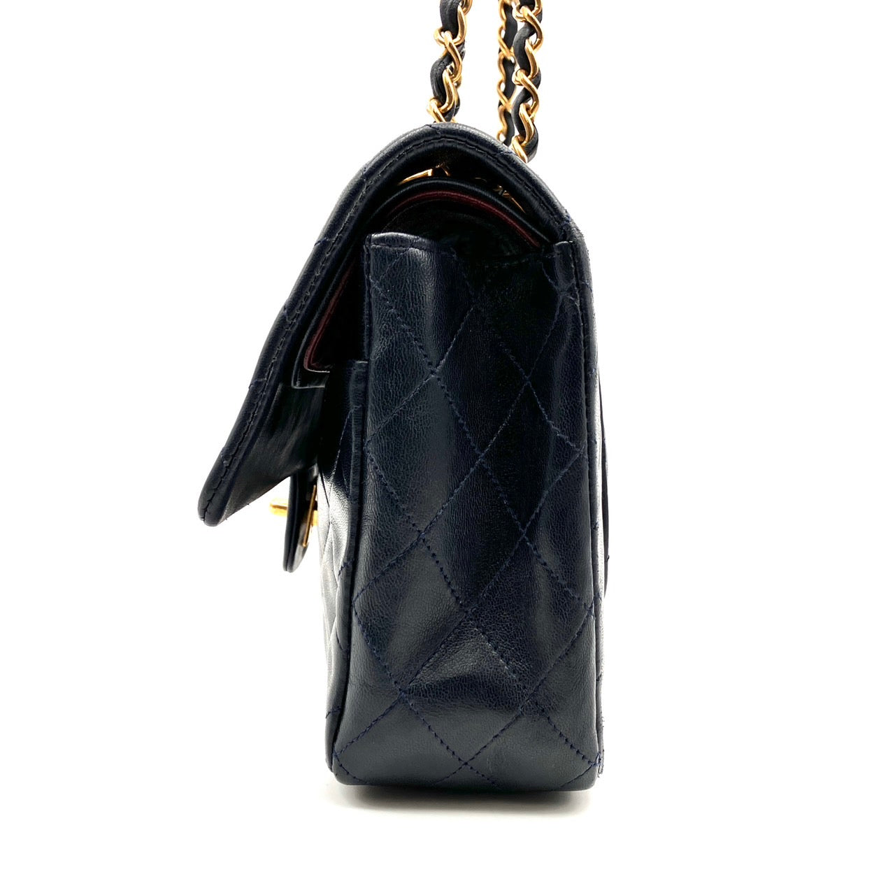 CHANEL Matelasse lambskin chain shoulder
