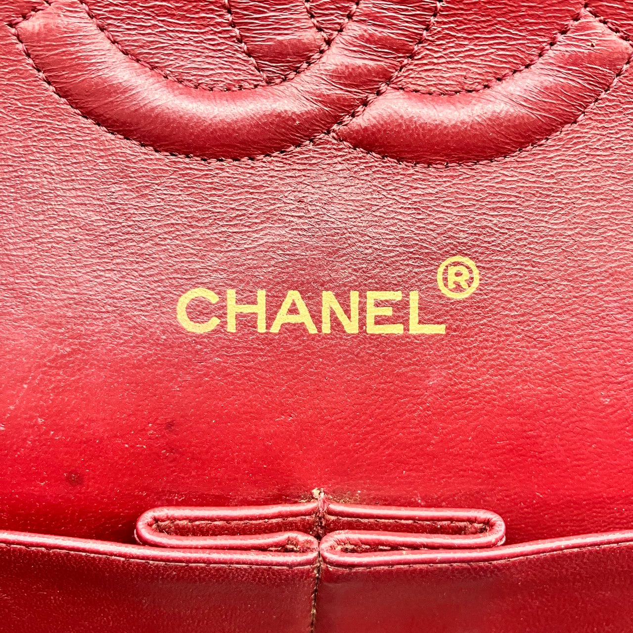 CHANEL Matelasse lambskin chain shoulder