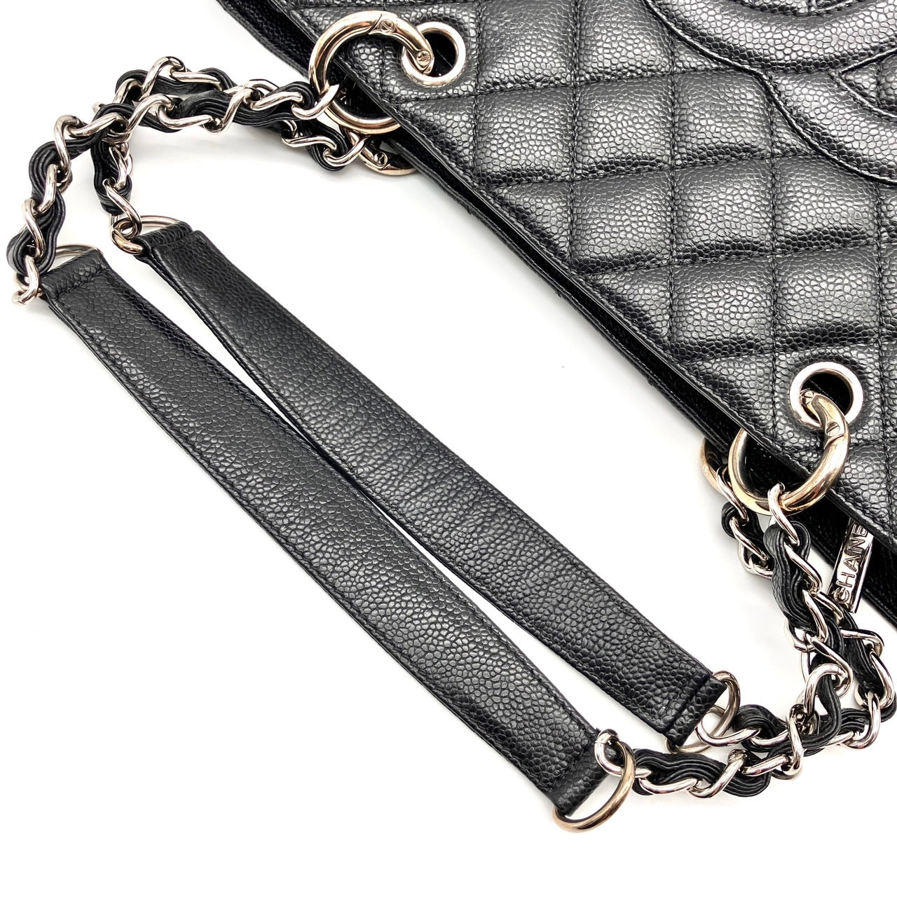 CHANEL Caviar skin chain shoulder GST