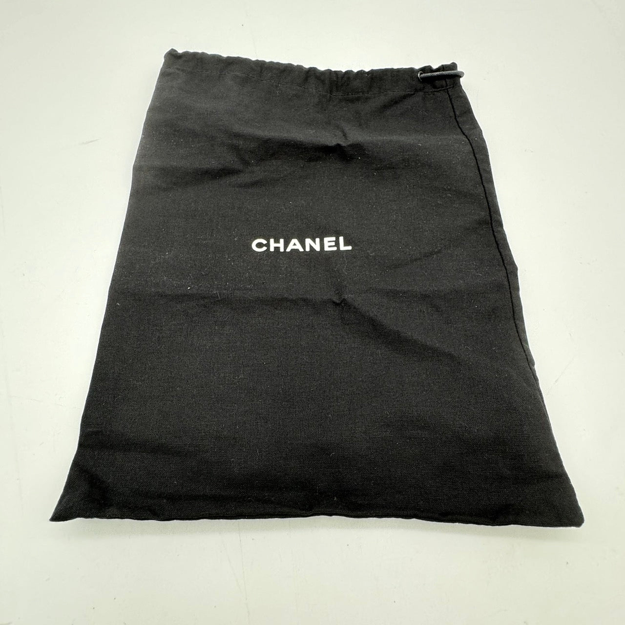 CHANEL Chain Shoulder Bag Caviar Skin Coco Mark Beige