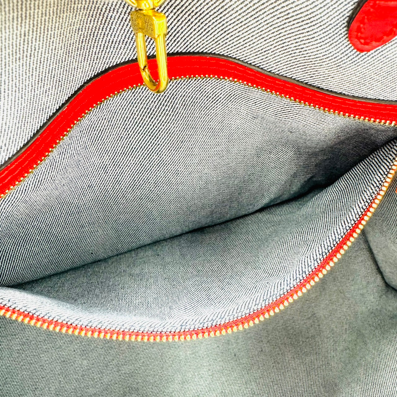 LOUIS VUITTON Monogram Denim On-The-Go GM OTG M44992