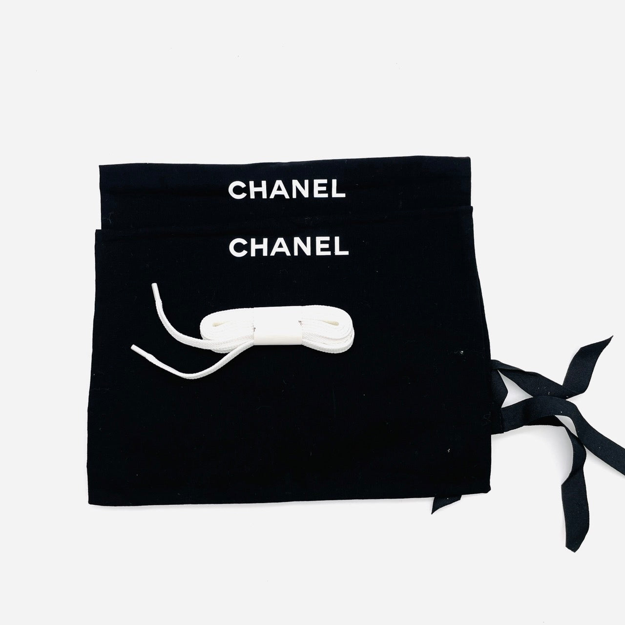CHANEL Sneakers G45331 White Black Suede