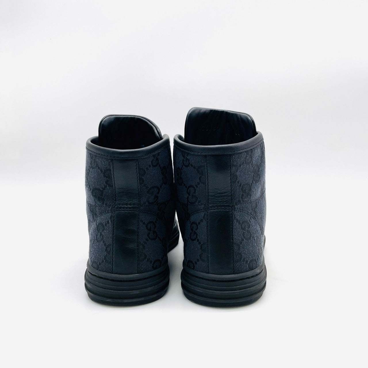 GUCCI Canvas Sneakers Black Women's