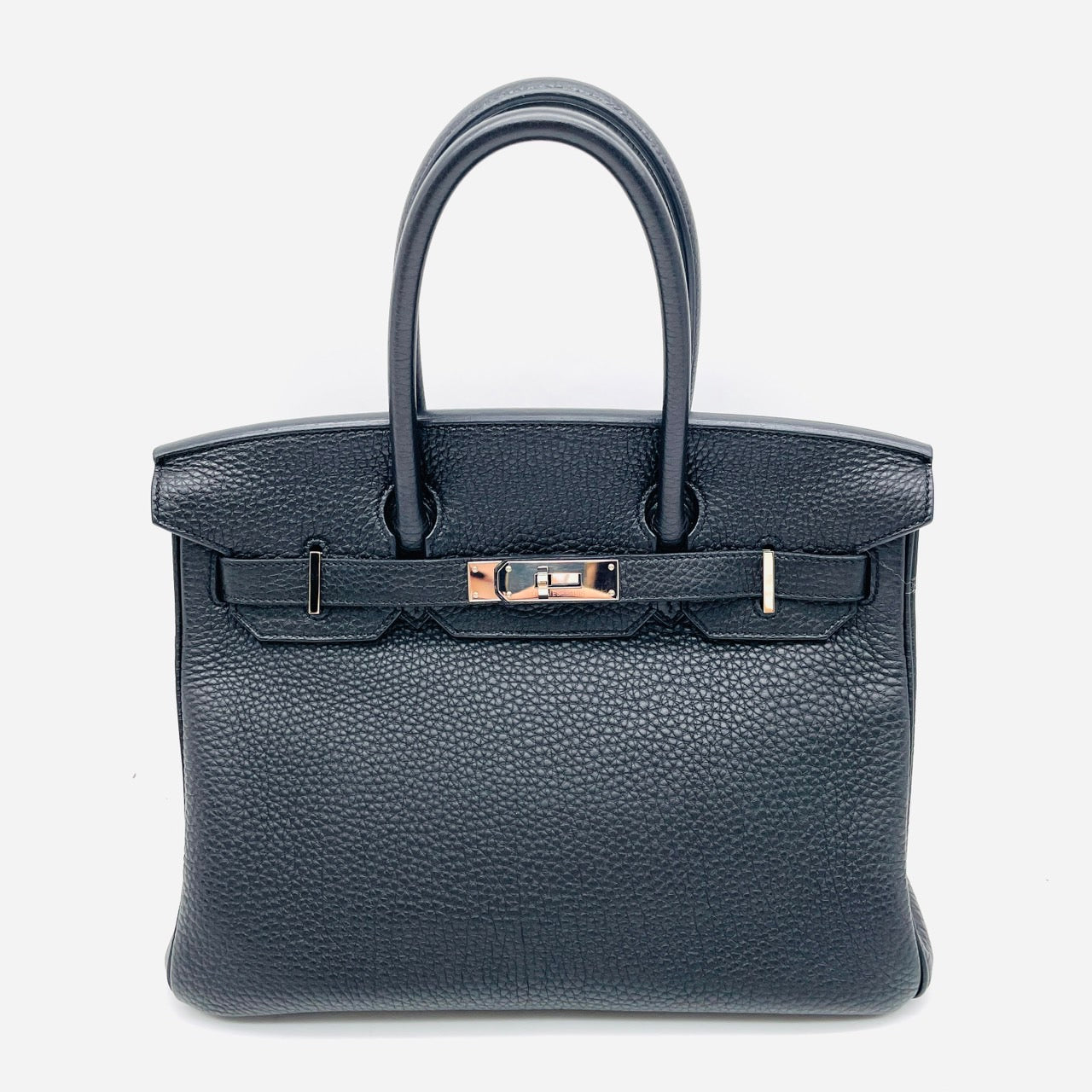 HERMES Birkin 30 Trillon Clemence Black