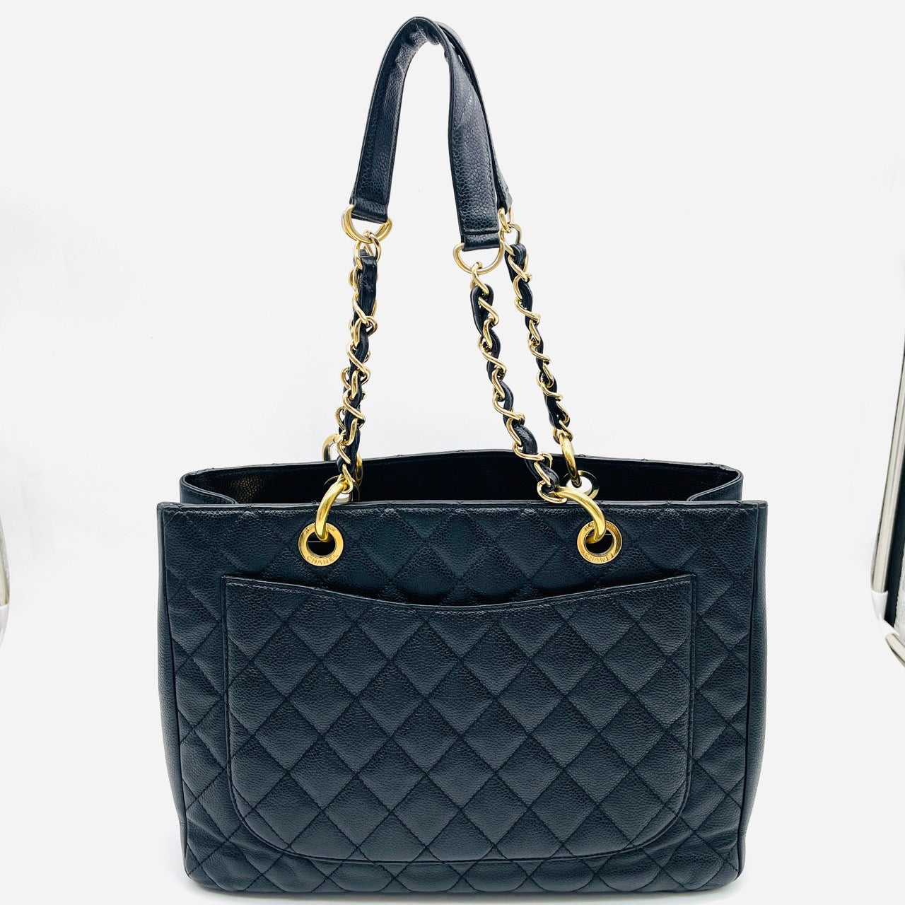 CHANEL GST Tote Bag Caviar Skin