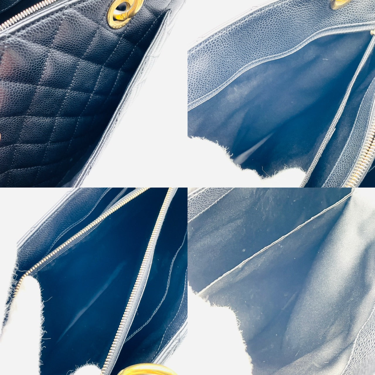 CHANEL GST Tote Bag Caviar Skin