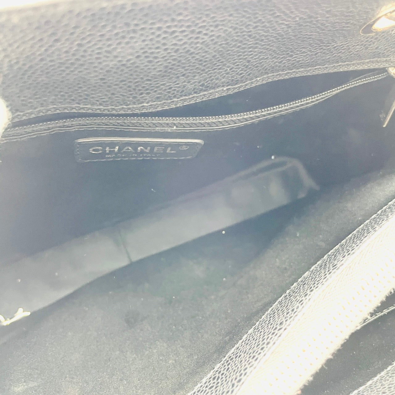 CHANEL GST Tote Bag Caviar Skin