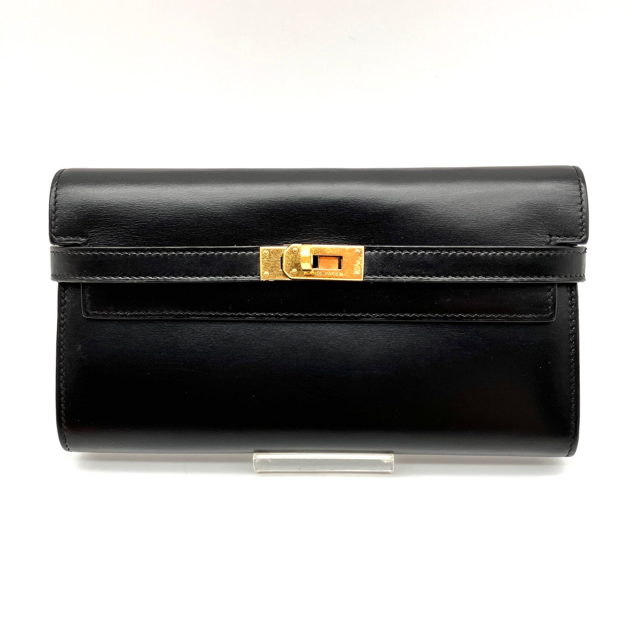 HERMES Kelly Wallet Box Calf