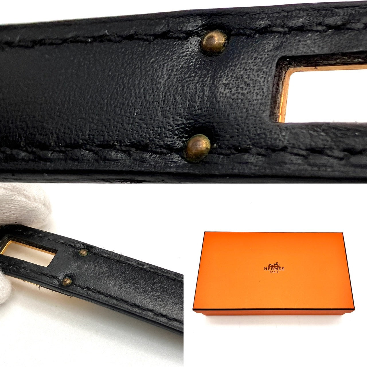 HERMES Kelly Wallet Box Calf