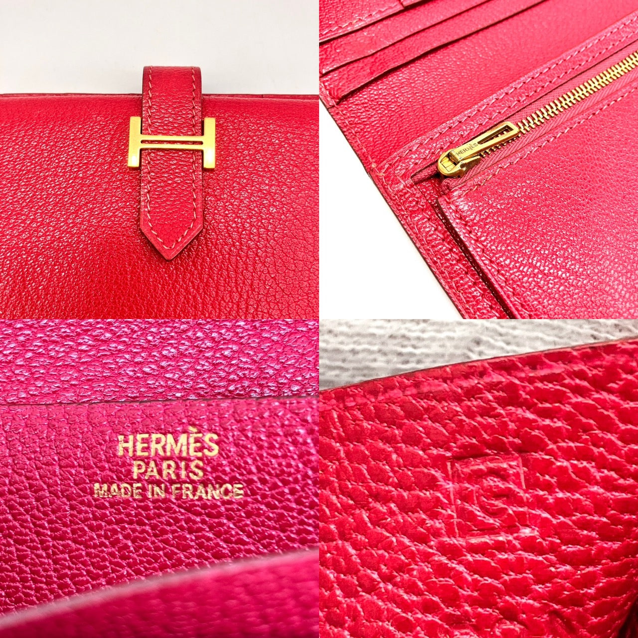 HERMES BEAN CLASSIC LONG WALLET