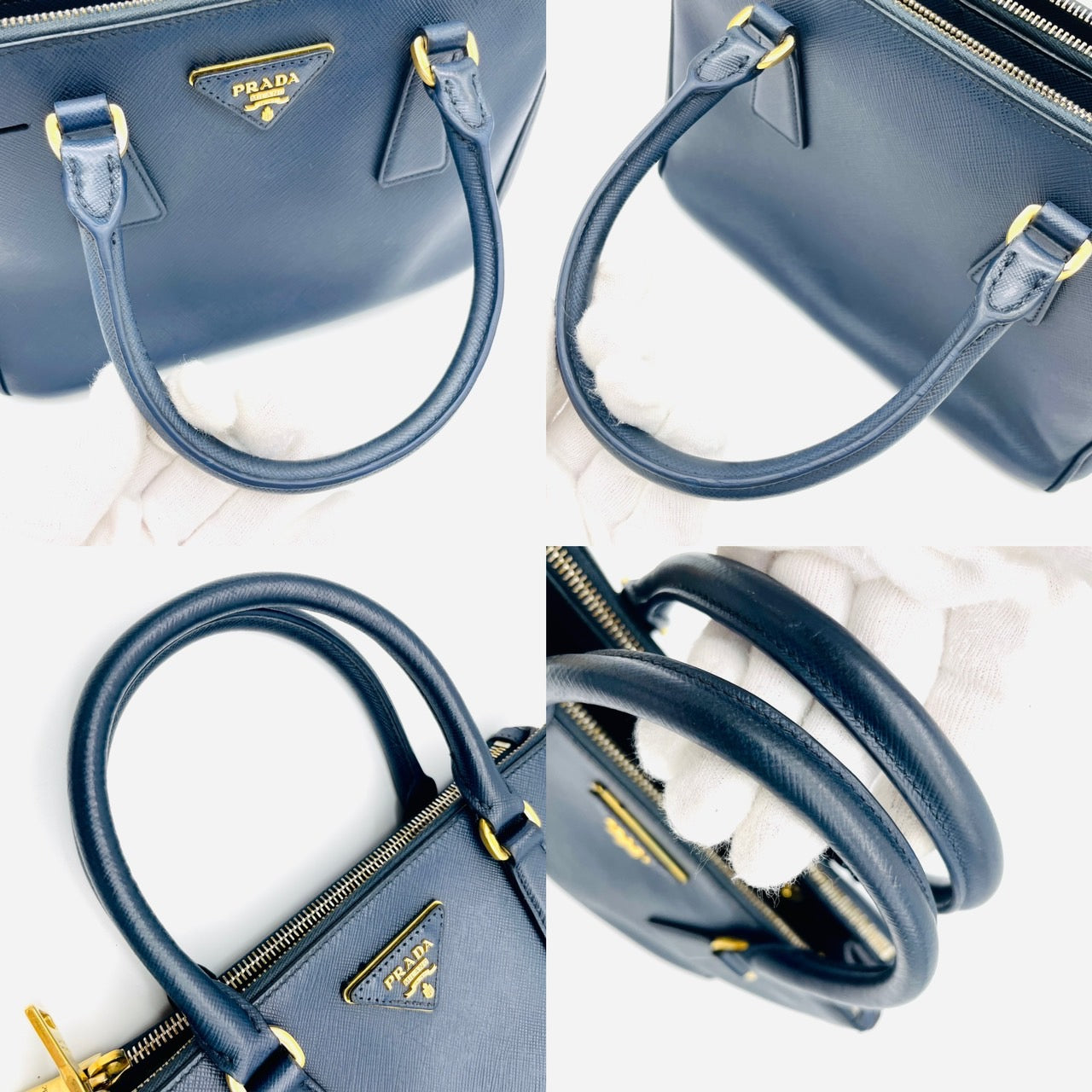 PRADA Saffiano leather medium bag 2waybag
