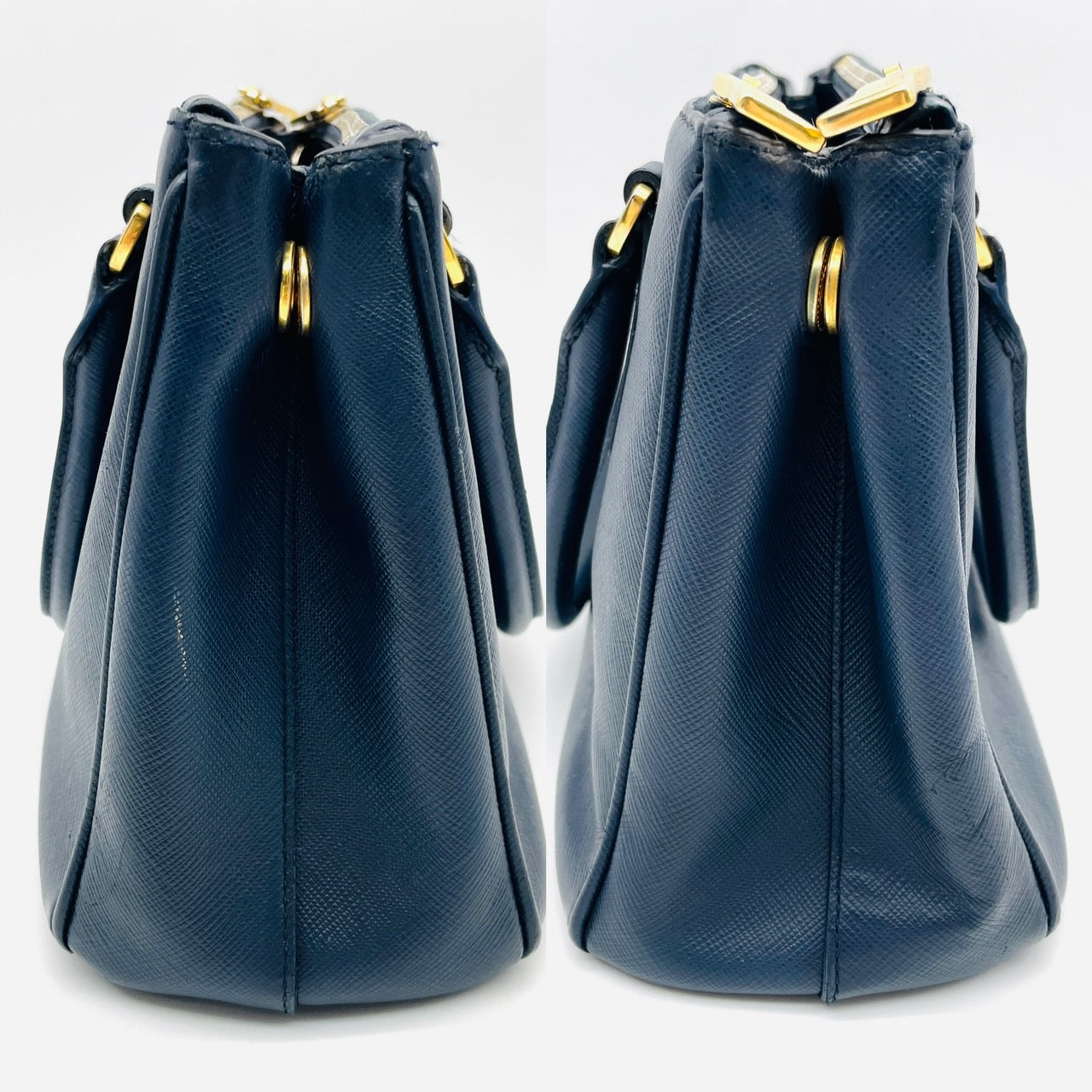 PRADA Saffiano leather medium bag 2waybag