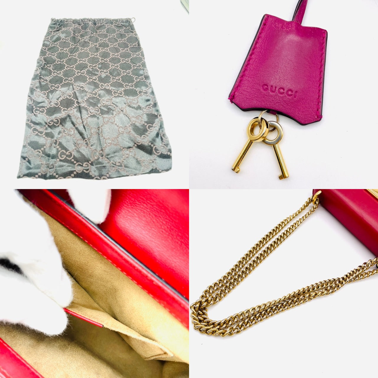 GUCCI chain shoulder bag