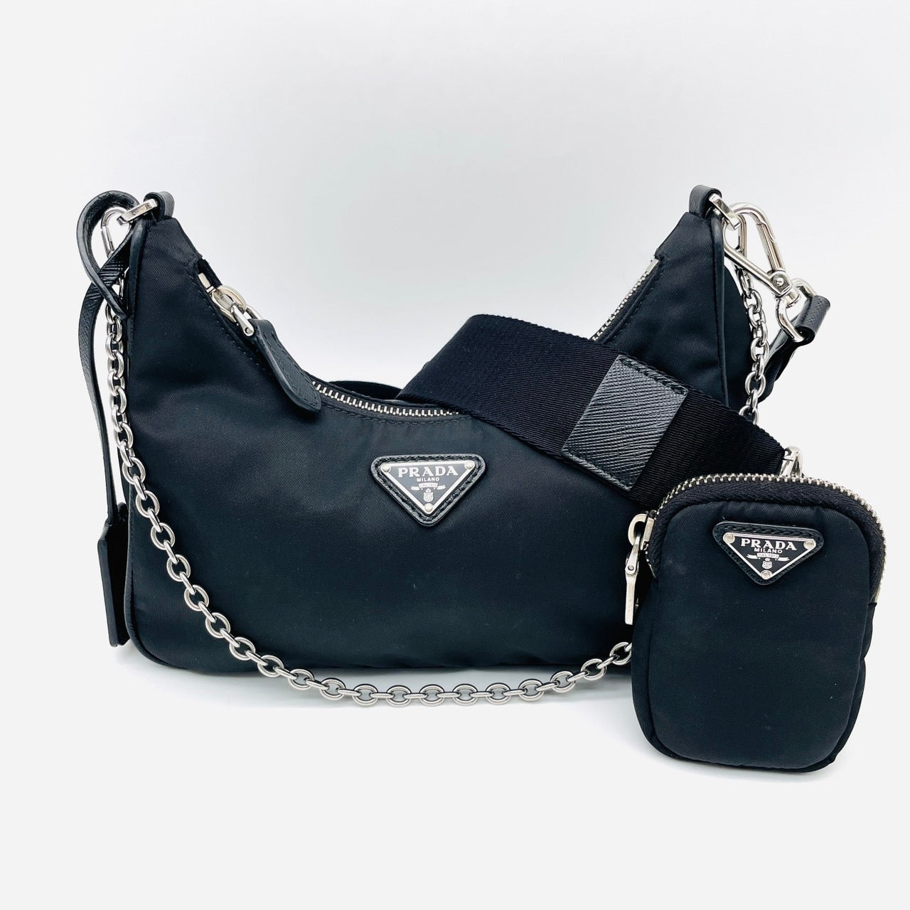PRADA Shoulder Bag Re-Edition 2005