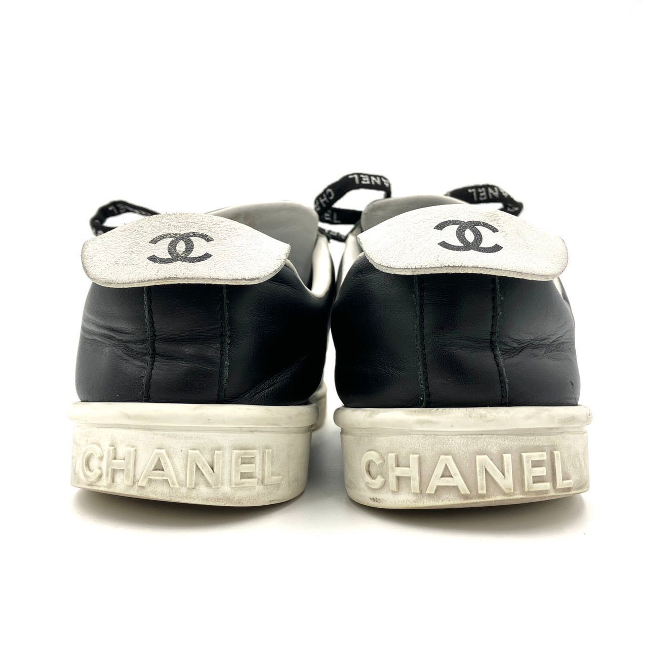 CHANEL Coco Mark Leather Sneakers G34145 EU42