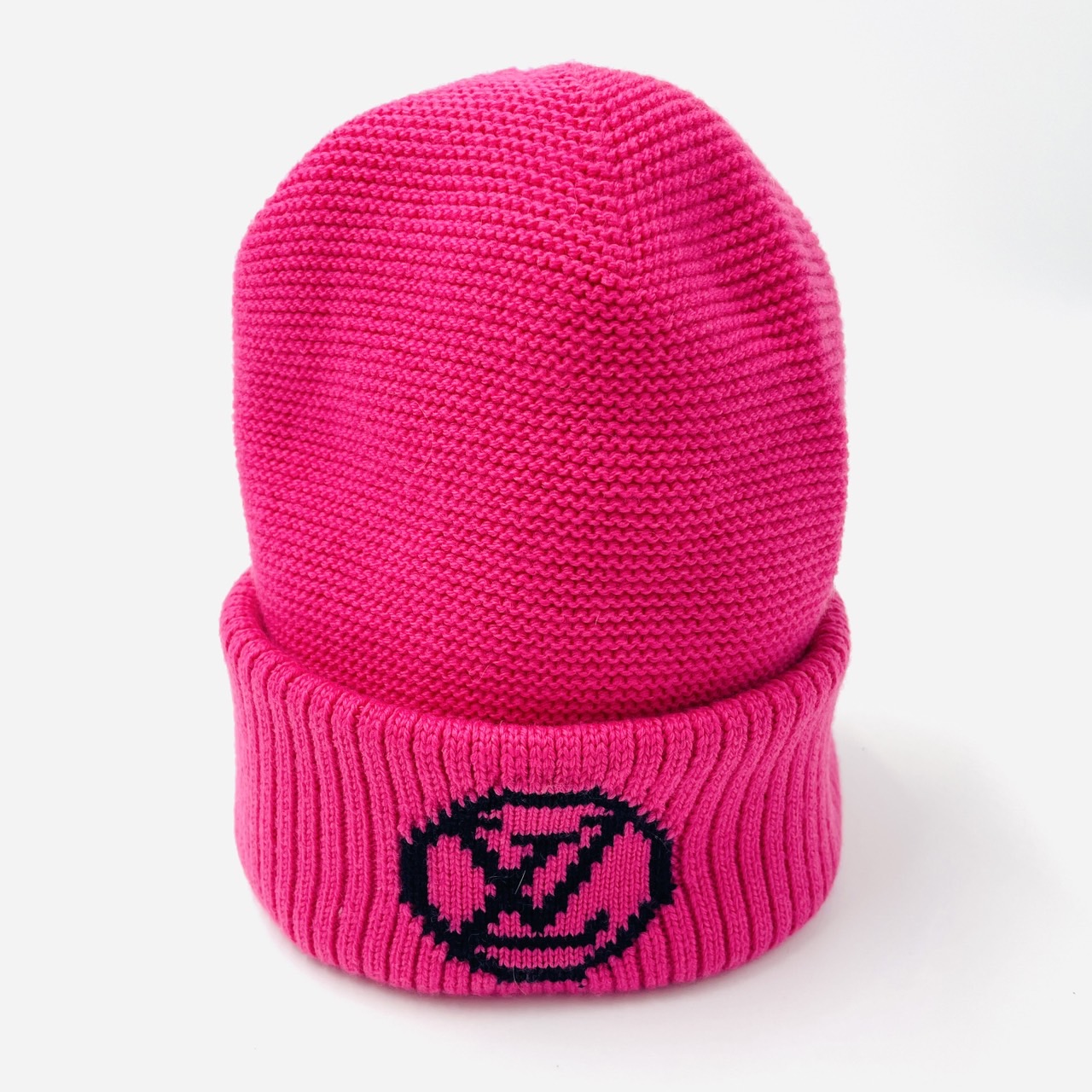 LOUIS VUITTON Knit cap pink M71103