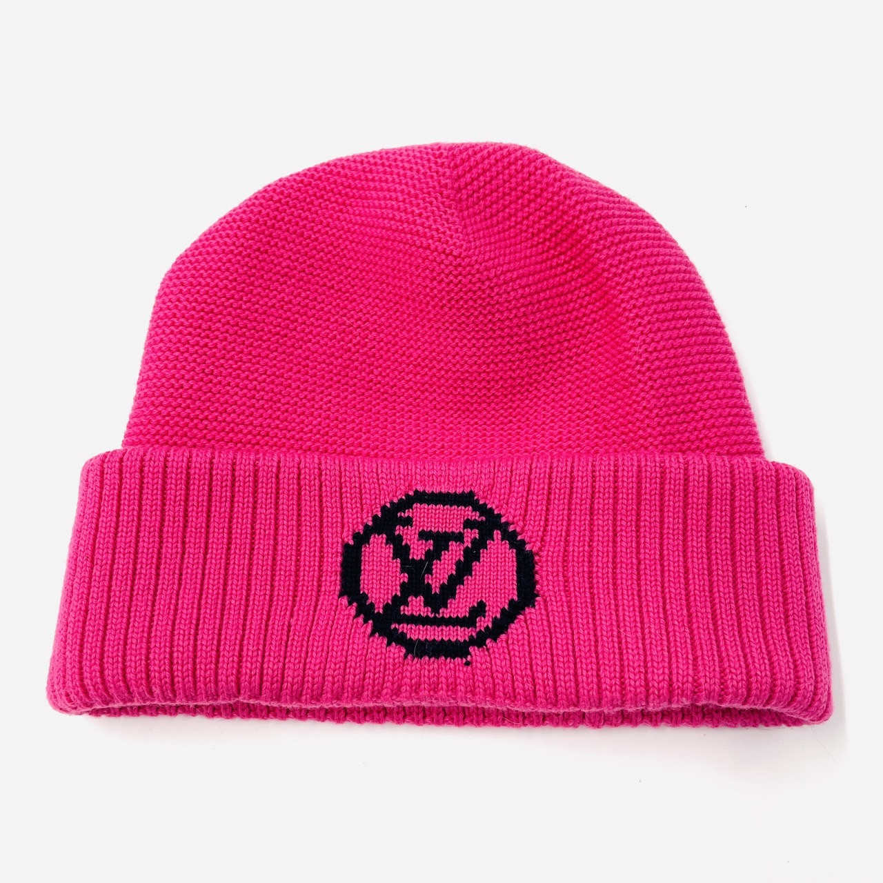 LOUIS VUITTON Knit cap pink M71103
