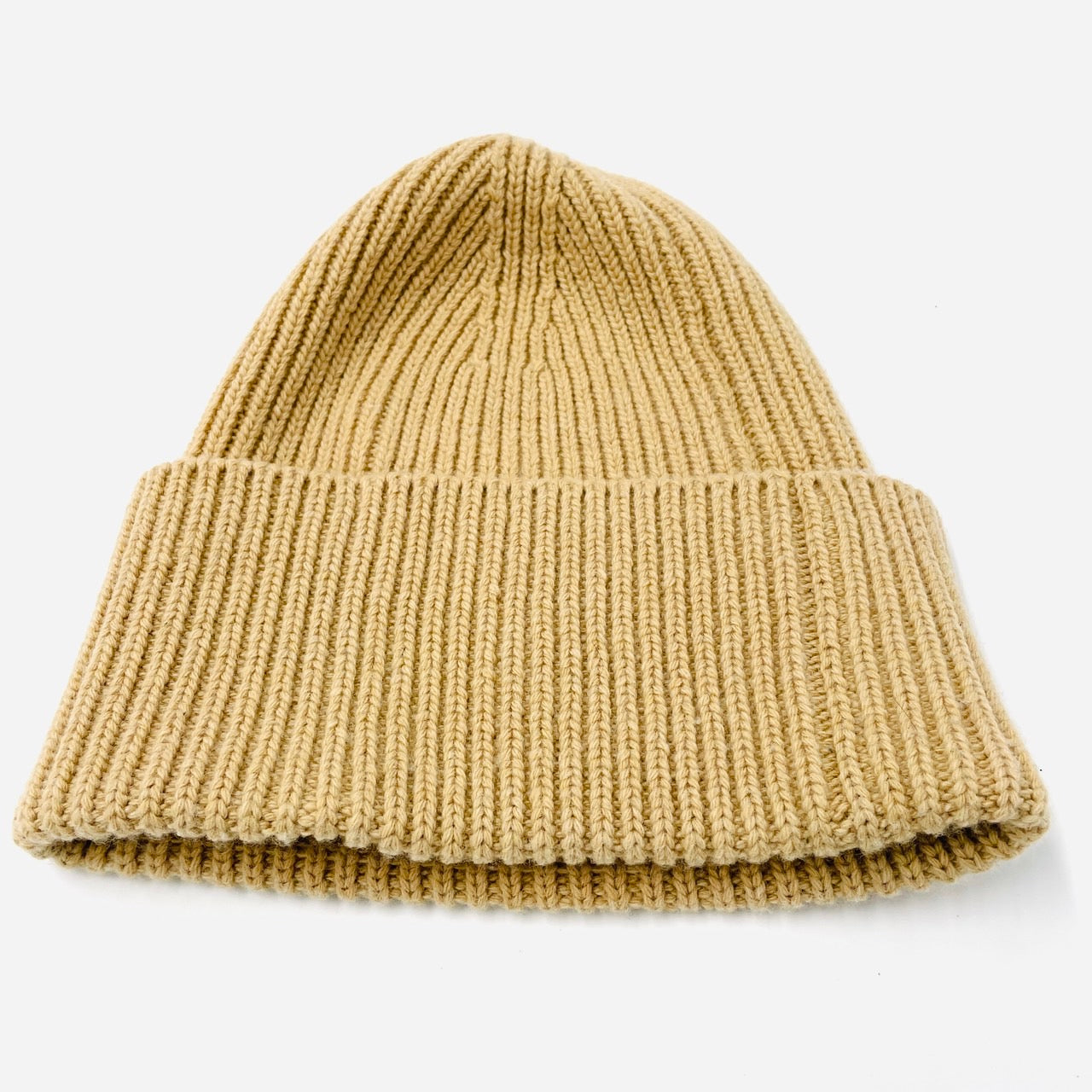 LOUIS VUITTON Knit Cap Beige Bonnet Beanie