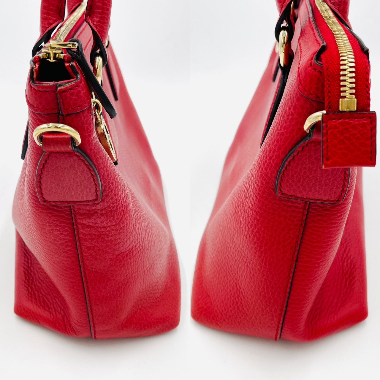 GUCCI Miss GG Handbag 2Way Red