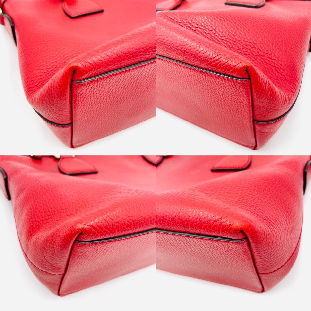 GUCCI Miss GG Handbag 2Way Red