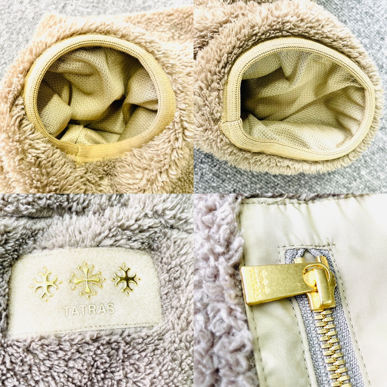 TATRAS Boa Beige Jacket Unisex