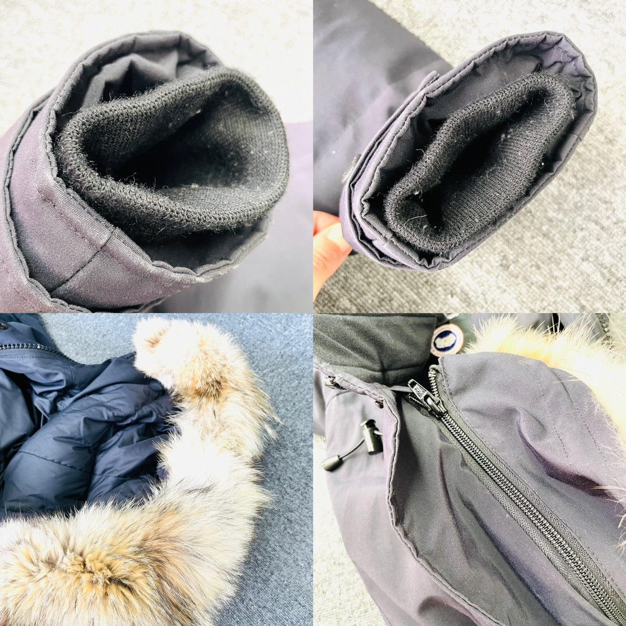 CANADA GOOSE Mackenzie Parka Navy Size M Down Coat