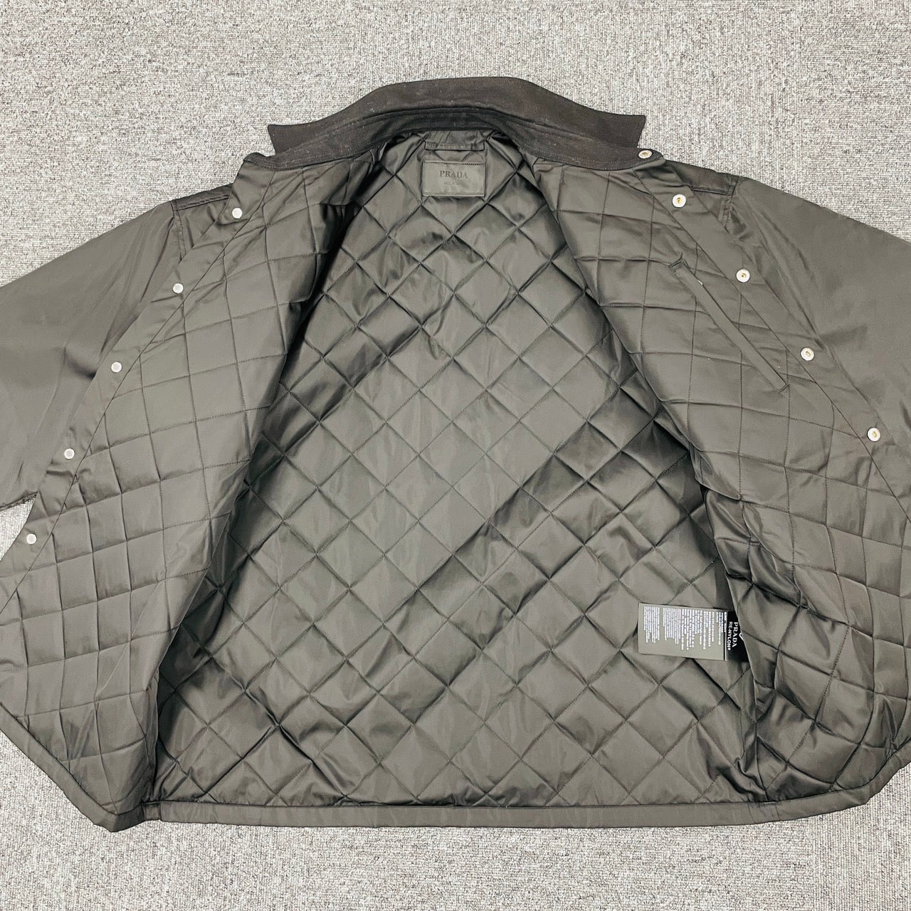 Prada Re Nylon 24 Nylon Jacket L Black