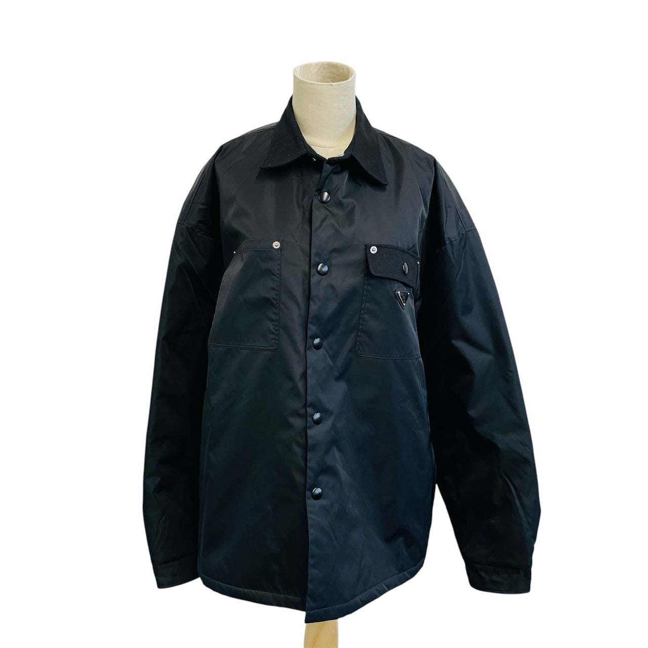 Prada Re Nylon 24 Nylon Jacket L Black