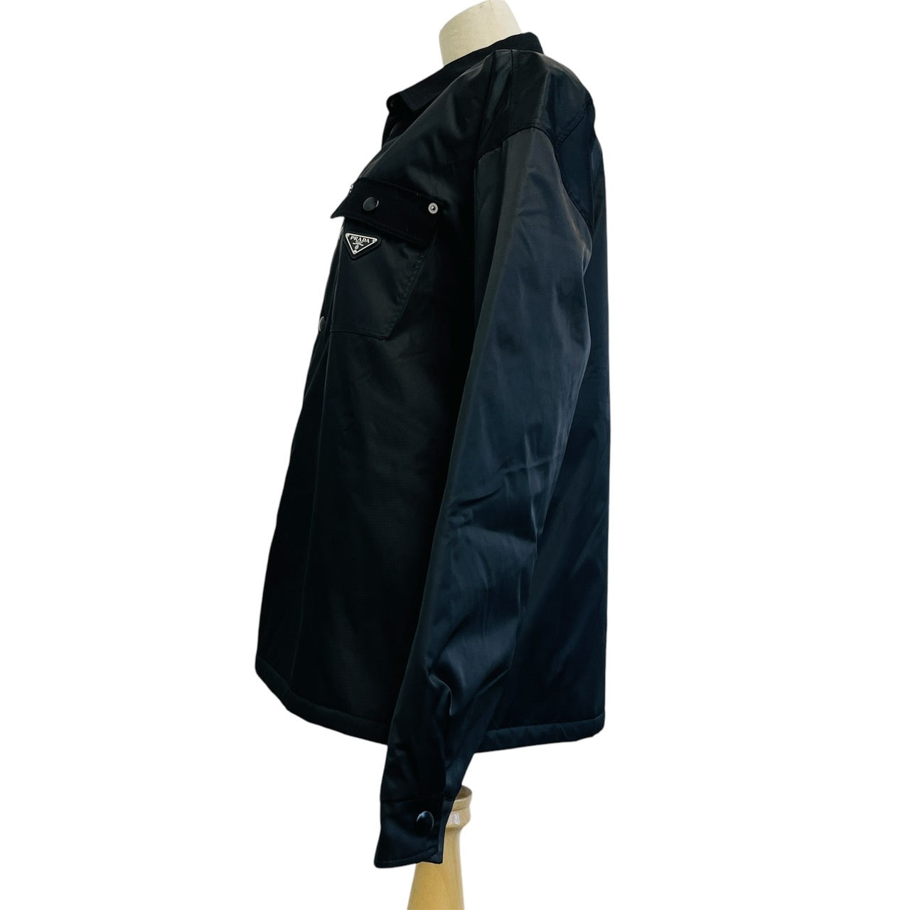 Prada Re Nylon 24 Nylon Jacket L Black