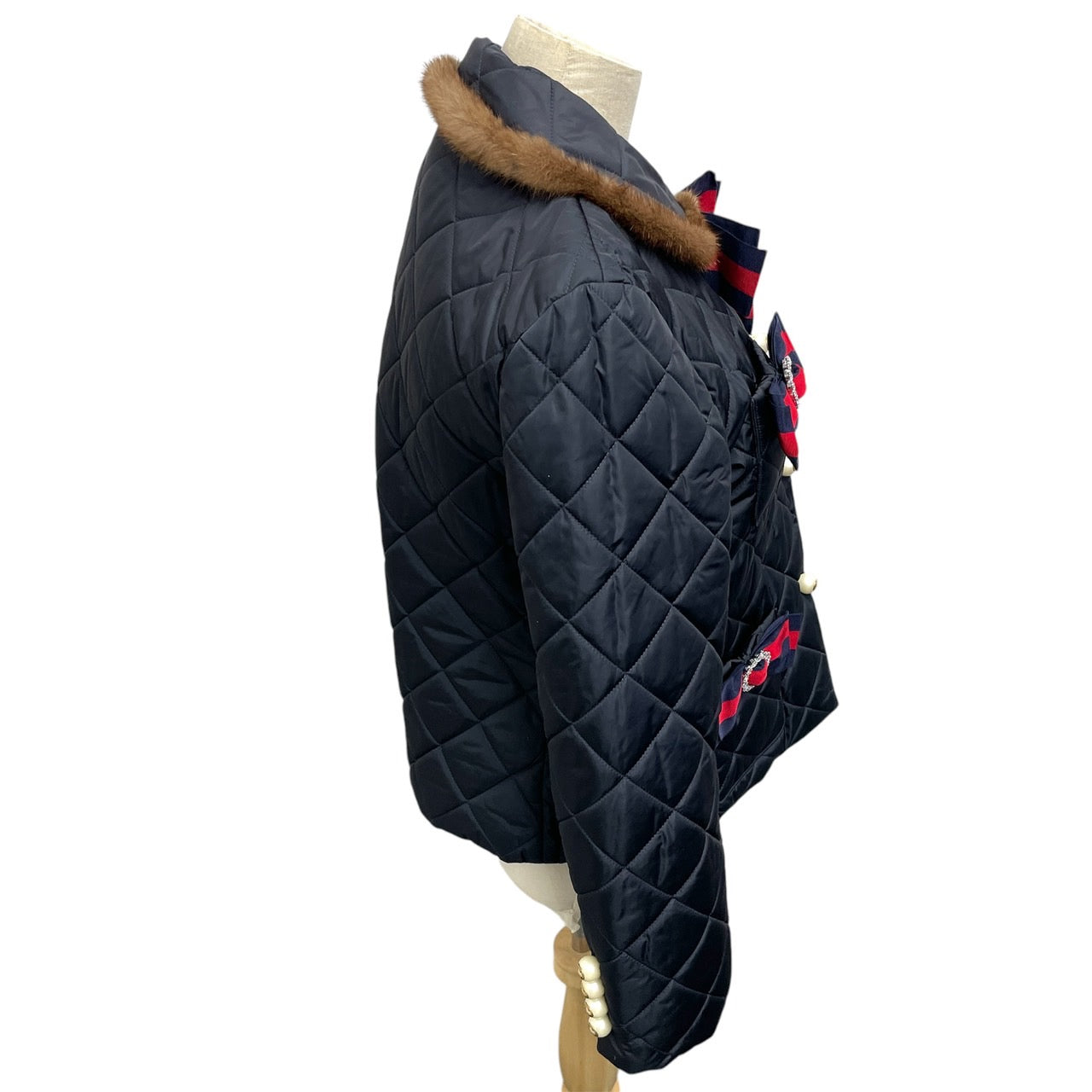 GUCCI Navy Jacket Navy Blue Size 42