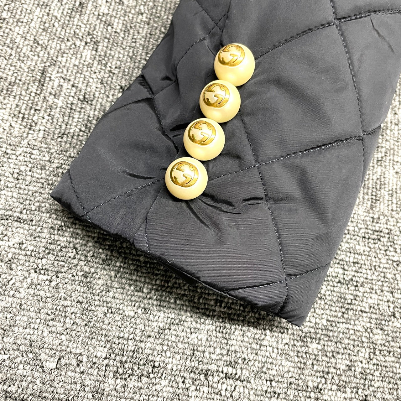 GUCCI Navy Jacket Navy Blue Size 42