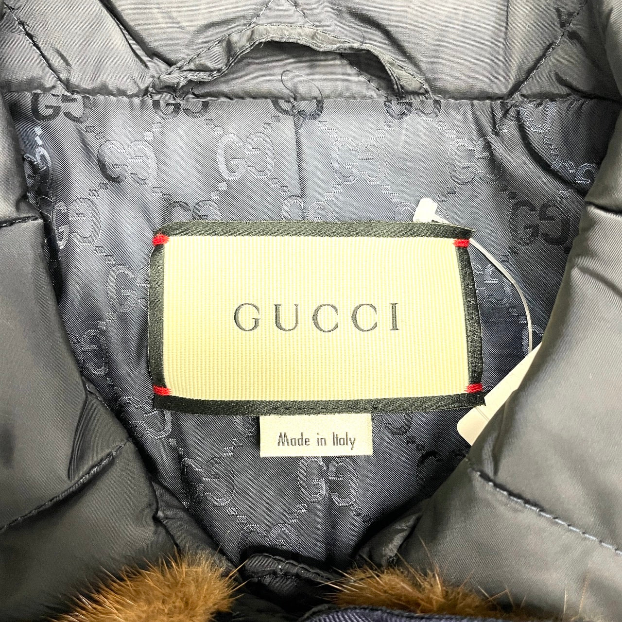 GUCCI Navy Jacket Navy Blue Size 42