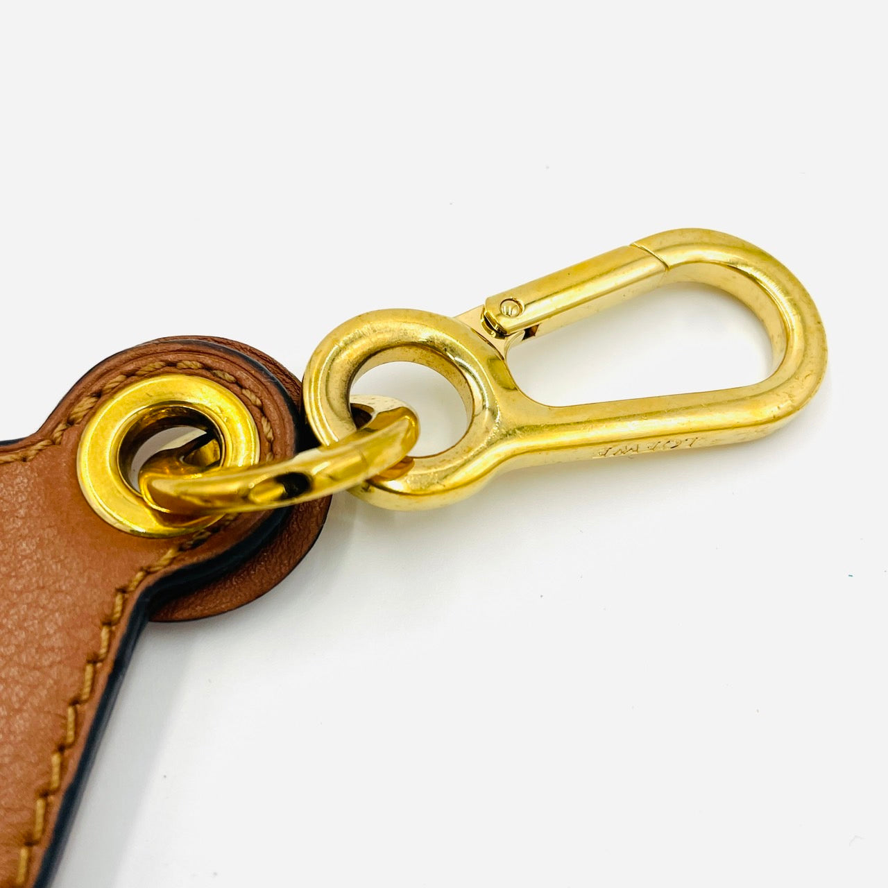 LOEWE Anagram Key Charm Brown