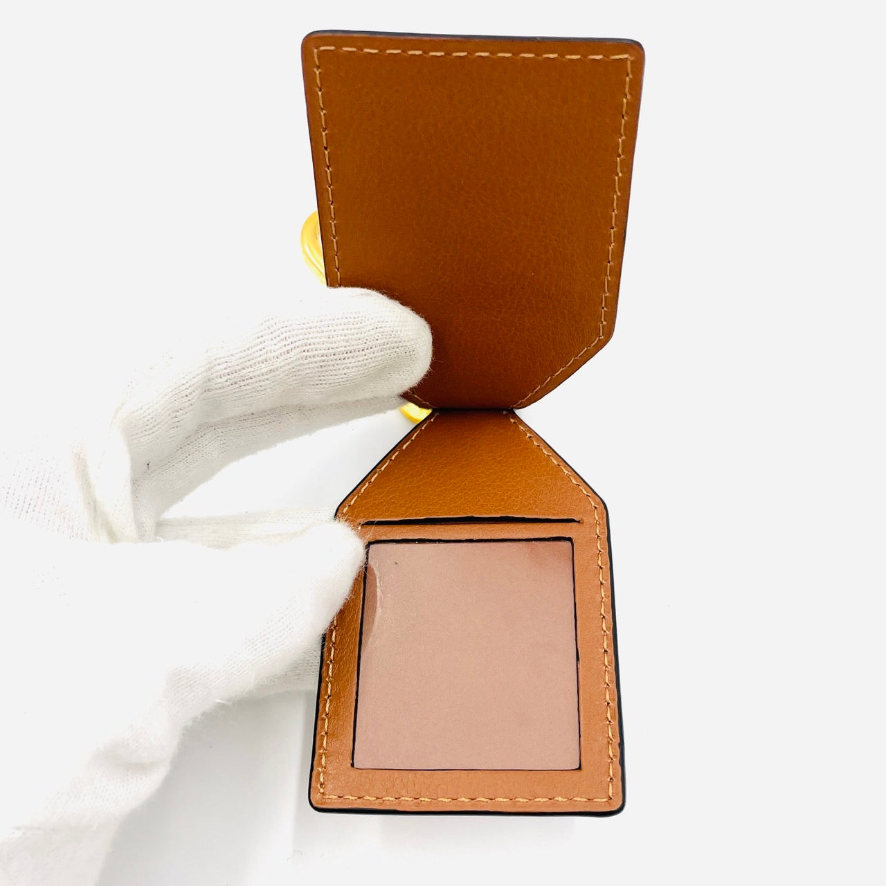 LOEWE Anagram Key Charm Brown